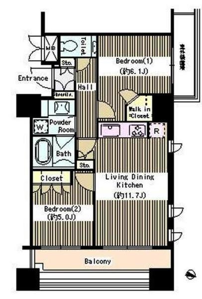 文京区小石川１丁目のマンション