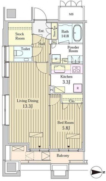 港区東新橋２丁目のマンション