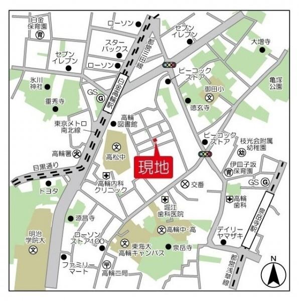 港区高輪１丁目のマンション