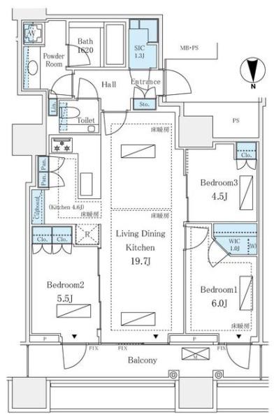 港区三田１丁目のマンション