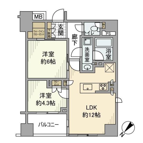 中央区築地６丁目のマンション