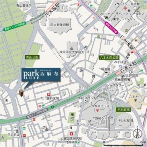 港区西麻布１丁目のマンション