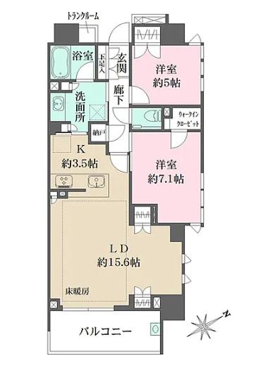 新宿区若葉２丁目のマンション