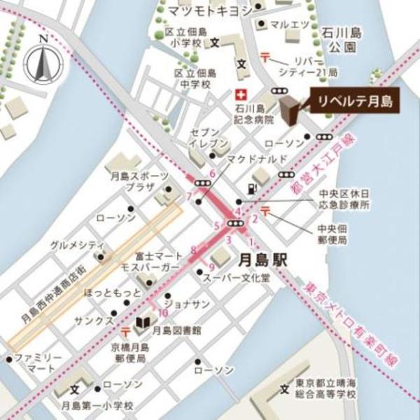 中央区佃２丁目のマンション