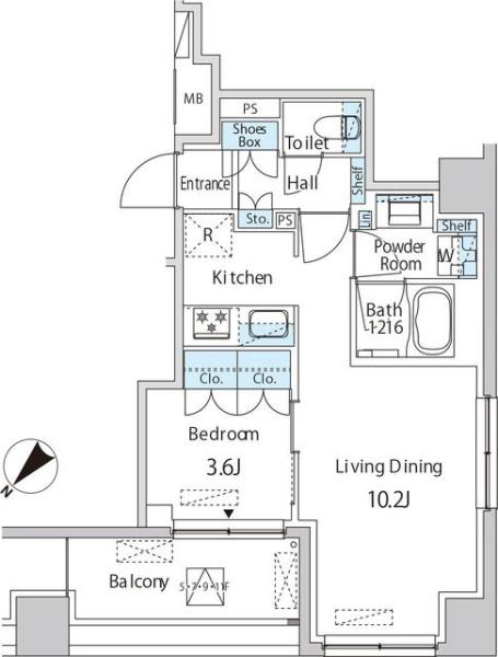 中央区佃３丁目のマンション