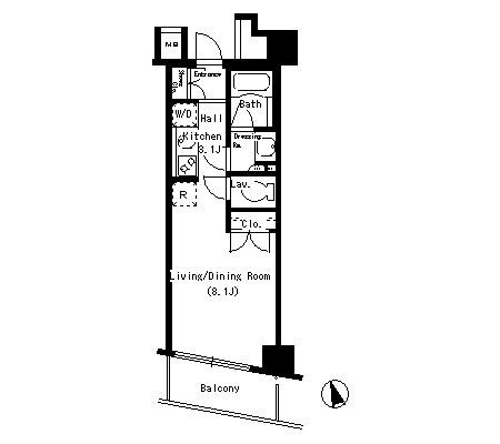 中央区新富２丁目のマンション