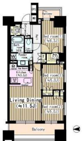 新宿区山吹町のマンション
