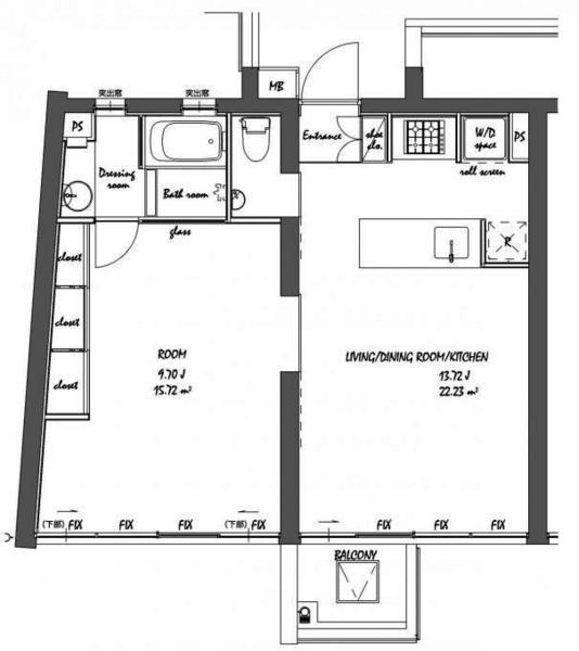 目黒区五本木２丁目のマンション