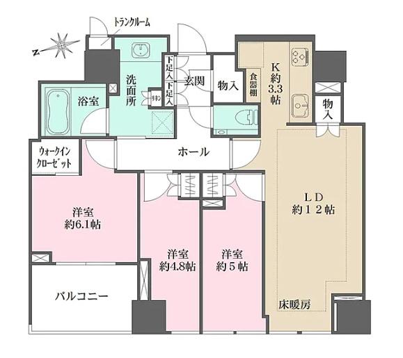 新宿区四谷４丁目のマンション