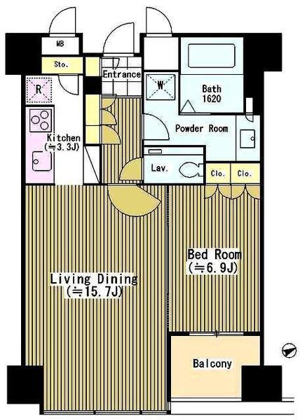 新宿区西新宿６丁目のマンション