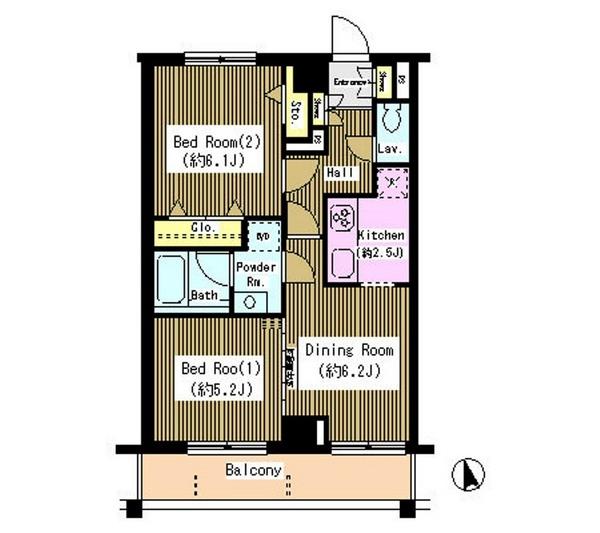 新宿区上落合２丁目のマンション