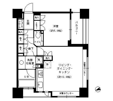中央区湊３丁目のマンション