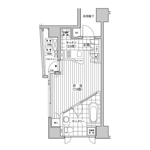 中央区銀座１丁目のマンション