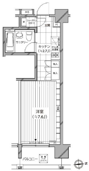 港区麻布十番２丁目のマンション