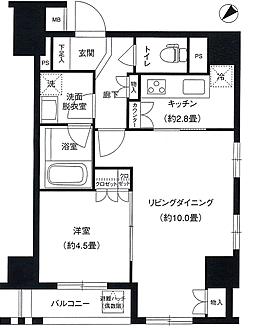 中央区銀座８丁目のマンション