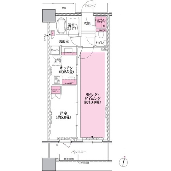 渋谷区渋谷１丁目のマンション