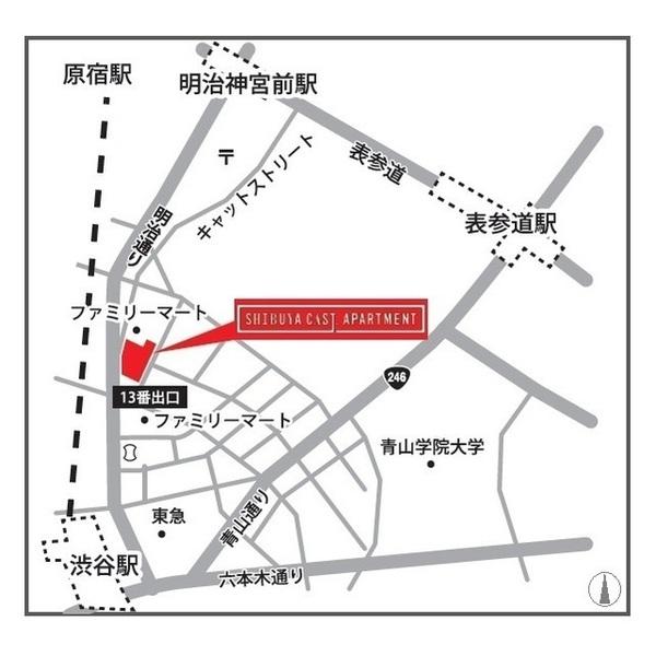 渋谷区渋谷１丁目のマンション
