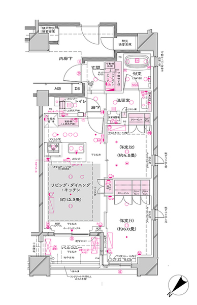 中央区築地７丁目のマンション