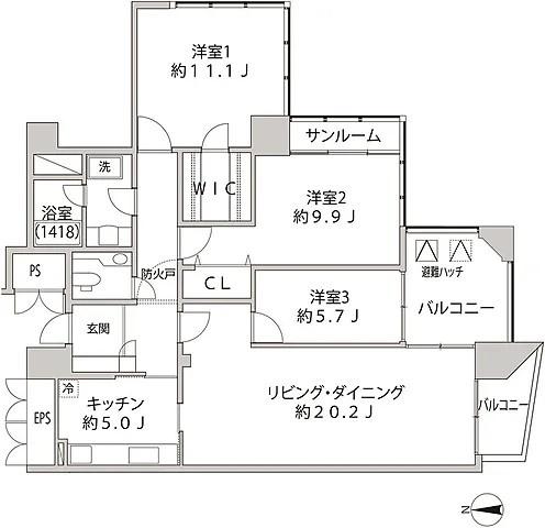 港区港南１丁目のマンション