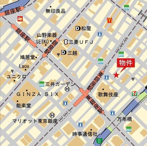 中央区銀座３丁目のマンション