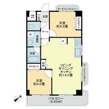 港区芝浦２丁目のマンション