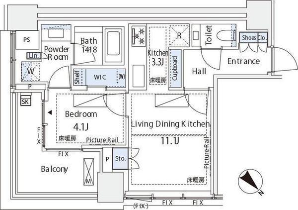 港区虎ノ門４丁目のマンション