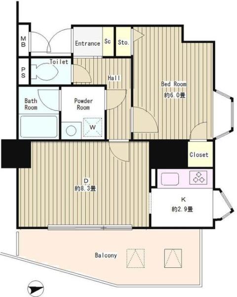 港区高輪１丁目のマンション