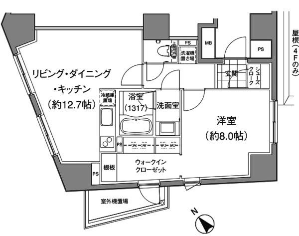 港区元麻布２丁目のマンション