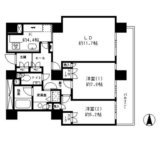 中央区佃１丁目のマンション