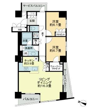 港区港南２丁目のマンション