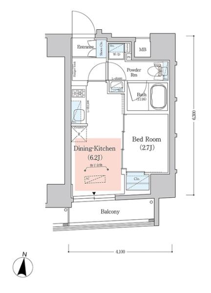 新宿区北新宿１丁目のマンション