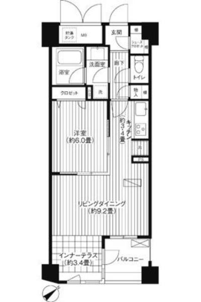 新宿区余丁町のマンション