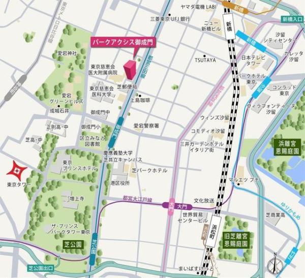 港区西新橋３丁目のマンション