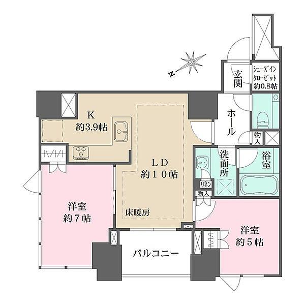 千代田区飯田橋４丁目のマンション