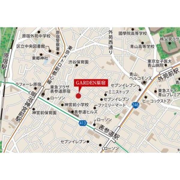 渋谷区神宮前４丁目のマンション
