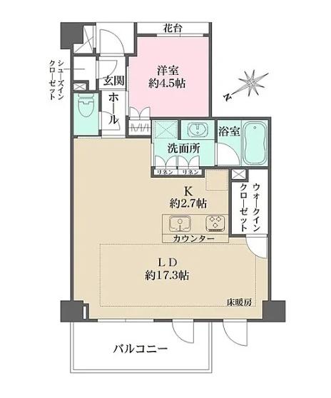 目黒区上目黒２丁目のマンション