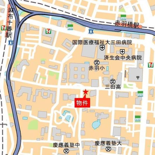 港区三田２丁目のマンション
