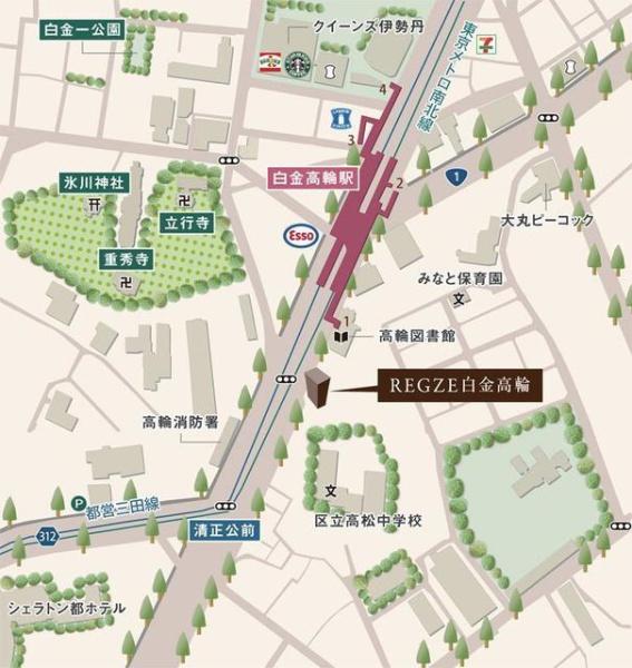 港区高輪１丁目のマンション