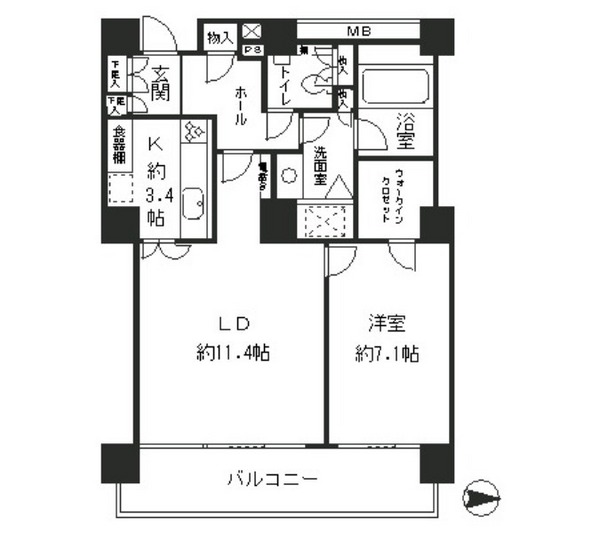中央区佃１丁目のマンション
