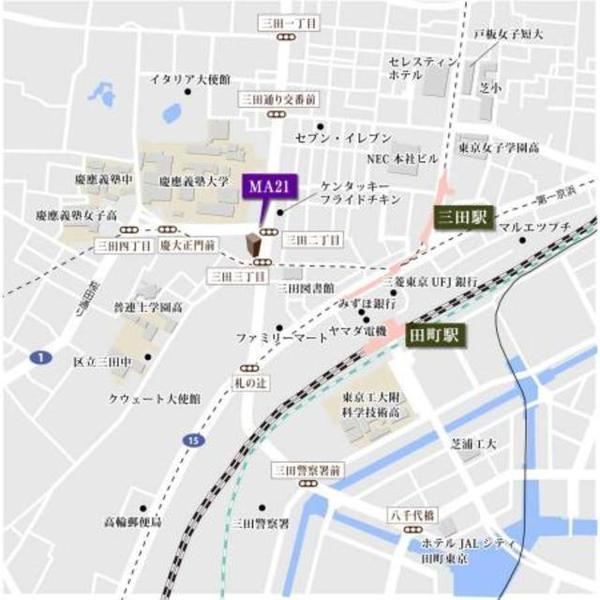 港区三田３丁目のマンション