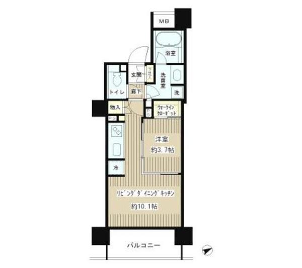 品川区西五反田３丁目のマンション