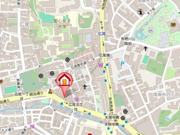 渋谷区広尾５丁目のマンション