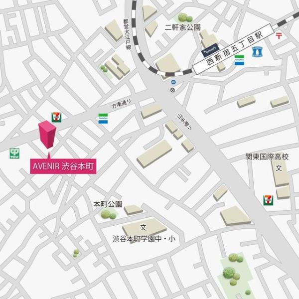 渋谷区本町４丁目のマンション