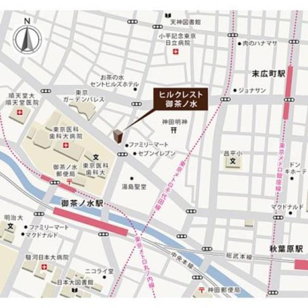 文京区湯島１丁目のマンション