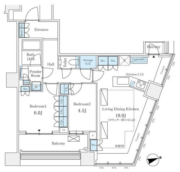 中央区勝どき４丁目のマンション