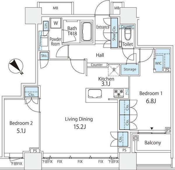 品川区小山３丁目のマンション