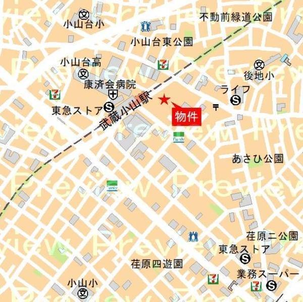 品川区小山３丁目のマンション