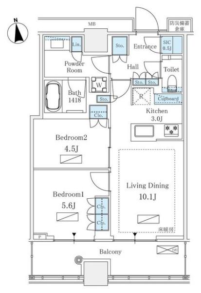 港区浜松町２丁目のマンション