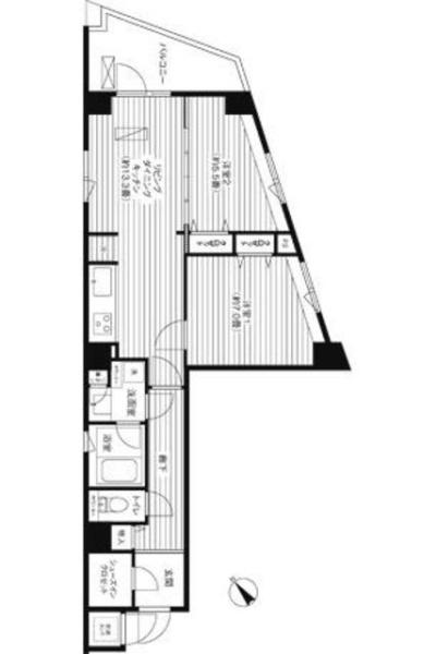新宿区余丁町のマンション