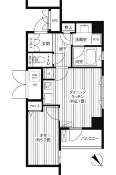 新宿区余丁町のマンション
